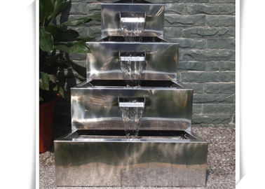 Un buen precio. La característica del agua del acero inoxidable del arte/el agua pulidas del metal ofrece las fuentes en línea