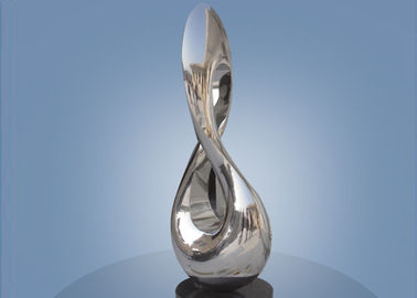 Un buen precio. Escultura abstracta contemporánea del metal del acero inoxidable para la decoración casera en línea