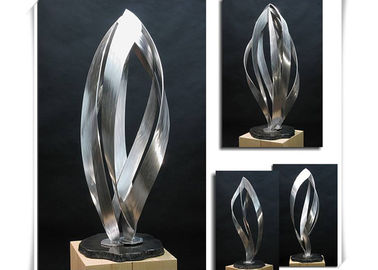 Un buen precio. Acabamiento cepillado altura de la escultura el 100cm del acero inoxidable del parque del jardín en línea