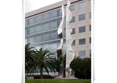 Un buen precio. Esculturas de acero contemporáneas de la yarda de la escultura/del extracto del arte de la forma pública de la columna en línea