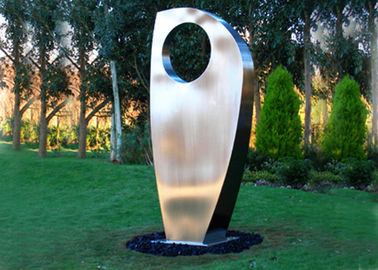 Un buen precio. Escultura contemporánea del acero inoxidable del arte de la yarda del metal para la decoración del jardín en línea