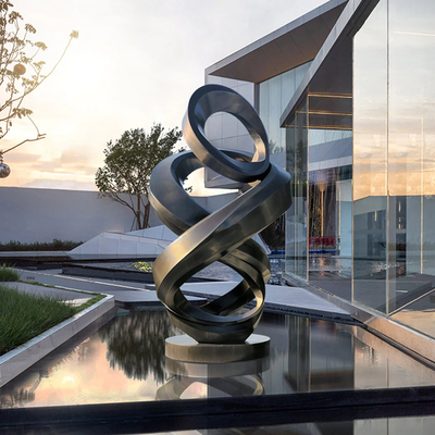 Un buen precio. Elegancia Reflexiva Un Fabricante Monumental de Esculturas de Acero Inoxidable para Parques Públicos en línea