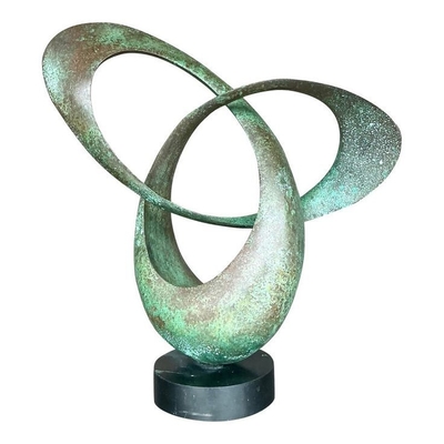 Un buen precio. Decoración del hogar de jardín Esculturas de cobre, bronce y acero, artesanía en metal, estatua con pátina oxidada en línea