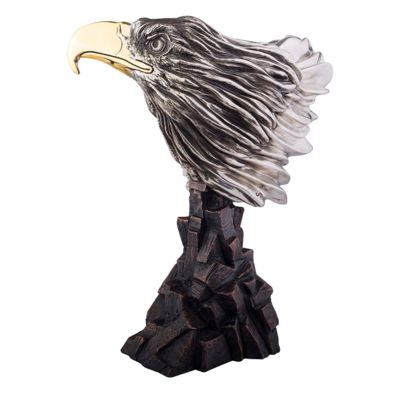 Un buen precio. Metal Art Animal Eagle Bronze and Stainless Steel Sculpture en línea