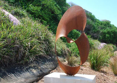 Un buen precio. Arte oxidado durable de la escultura de acero del jardín de Corten de la decoración del arte en línea