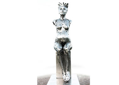 Un buen precio. Forjar el final que aturde esculturas humanas, escultura de pulido del acero inoxidable en línea