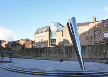 Decoración contemporánea del público de la escultura del acero inoxidable de la escultura al aire libre gigante del metal