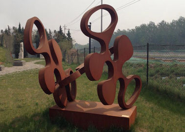 Un buen precio. Ornamento oxidado del jardín del metal del diseño del arte de la escultura de acero contemporánea de Corten en línea