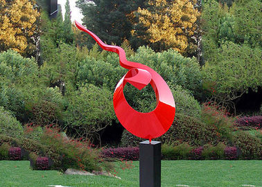 Un buen precio. Esculturas públicas pintadas decoración del jardín del acero inoxidable del arte de la escultura del metal en línea