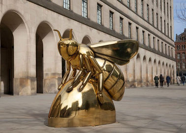 Un buen precio. Corrosión Titanium de la escultura de la abeja de la miel del final del arte contemporáneo - estabilidad en línea