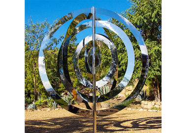 Un buen precio. Artistas modernos de la escultura del acero inoxidable del extracto del metal para la decoración del jardín en línea