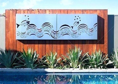 Un buen precio. Tamaño montado en la pared al aire libre decorativo de la aduana de la pantalla del acero inoxidable de la escultura de la pared del metal en línea