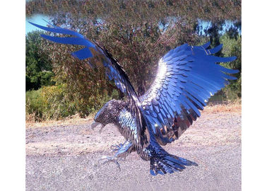 Jardín/escultura de Eagle del acero inoxidable de la decoración/estatua interiores de Eagle