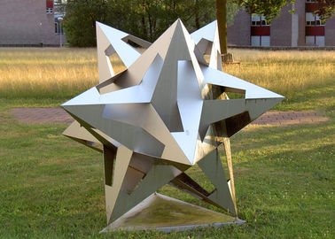 Un buen precio. Tamaño regular de la altura de la escultura el 150cm de la estrella del acero inoxidable de la decoración de Wangstone en línea