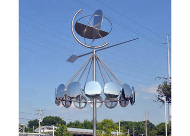 Un buen precio. Escultura moderna cinética del acero inoxidable del viento, escultura de acero al aire libre del jardín en línea