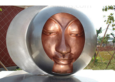 Un buen precio. Diámetro de la escultura los 200cm del jardín del extracto de la estatua del bronce del metal de las decoraciones de la soldadura en línea