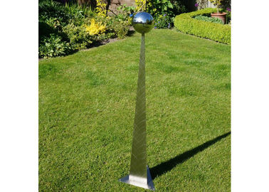 Un buen precio. El arte de encargo del acero inoxidable del tamaño esculpe los ornamentos modernos del jardín del metal en línea