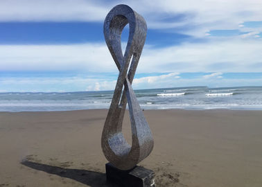 Un buen precio. Final contemporáneo de Matt de la escultura del acero inoxidable del extracto del arte del jardín en línea