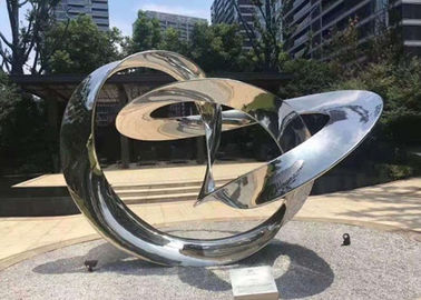 Escultura al aire libre del metal del arte público contemporáneo para el paisaje urbano