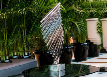 Un buen precio. Escultura casera del acero inoxidable del arte del tubo del arte del metal de la tabla de la decoración en línea