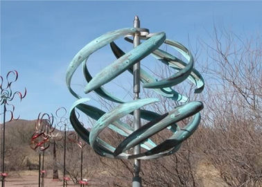 Un buen precio. Escultura cinética del tamaño del acero inoxidable del viento de encargo del jardín para el paisaje en línea