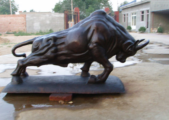 Un buen precio. Escultura de encargo de la estatua de Bull del bronce de la antigüedad del metal del molde del tamaño en línea