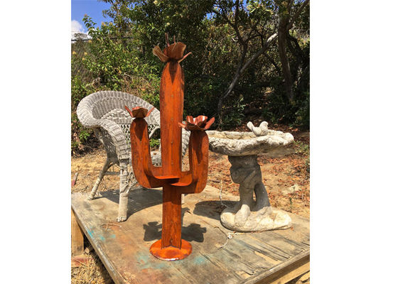 Un buen precio. Arte al aire libre contemporáneo del acero de Corten de la escultura del metal de las decoraciones del jardín en línea