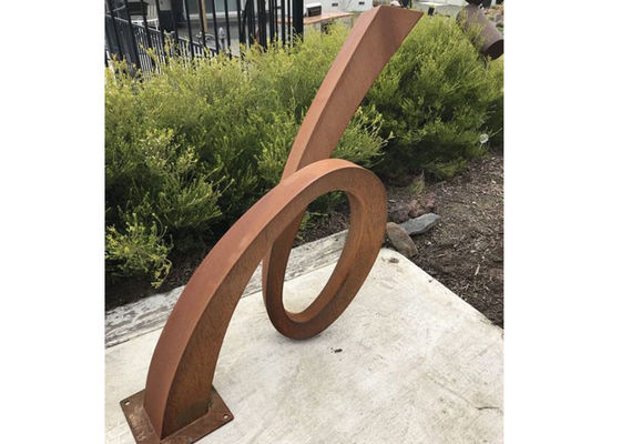 Un buen precio. Jardín al aire libre moderno de Rusty Corten Steel Sculpture For en línea