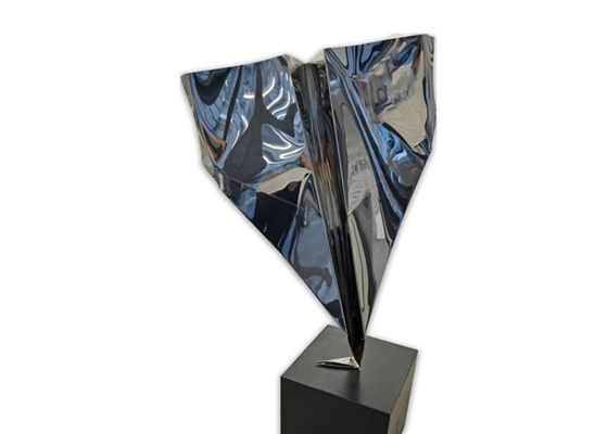 Un buen precio. Escultura plana de acero inoxidable de la altura 316L del jardín los 200cm en línea