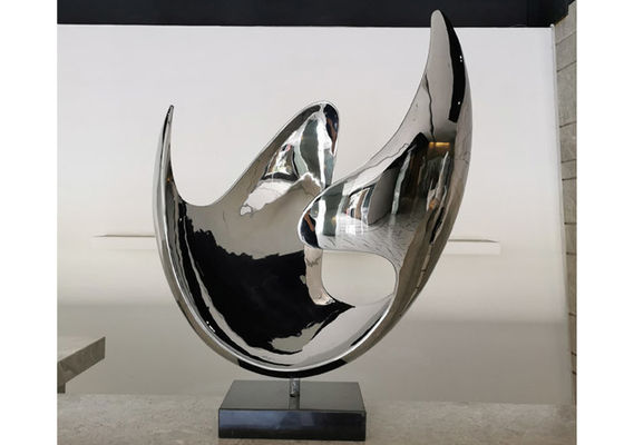 Un buen precio. Escultura abstracta decorativa interior moderna del acero inoxidable en línea