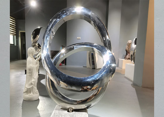 Un buen precio. El espejo del OEM pulió el extracto decorativo de acero inoxidable Art Sculpture en línea