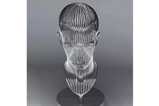 Un buen precio. Escultura de Matt Finish Stainless Steel Disappearing en línea