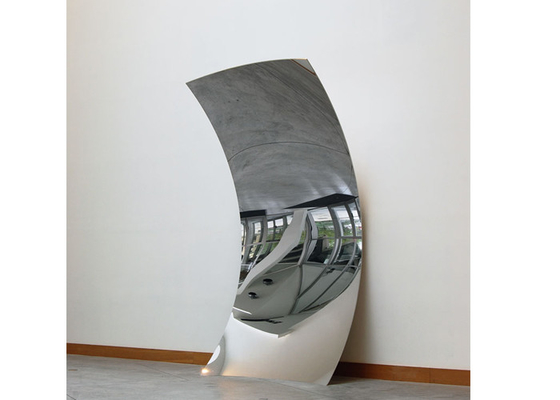 Un buen precio. escultura de acero inoxidable del espejo altos 316 del 120cm para la decoración casera en línea
