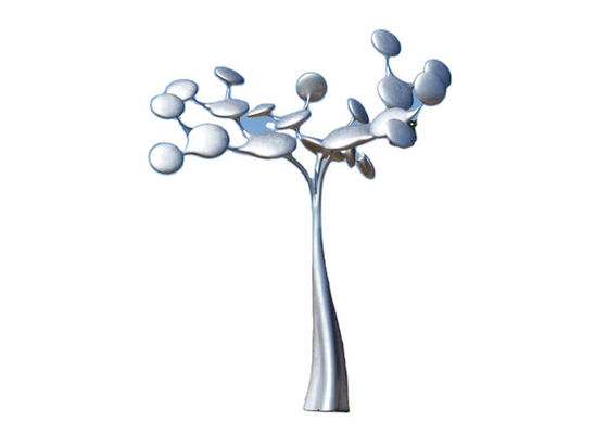Un buen precio. Escultura de acero inoxidable al aire libre modificada para requisitos particulares del árbol del tamaño en línea